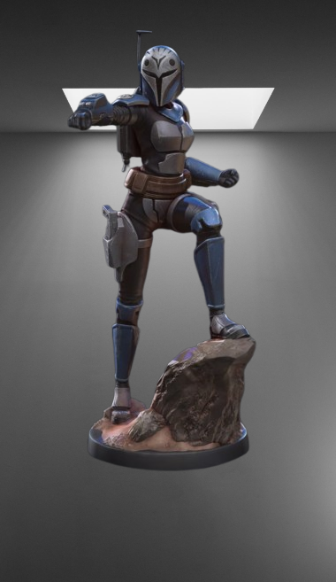 Din Djarin Beskar The Mandalorian stl jpg