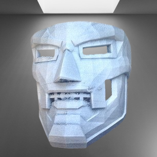 Doctor Doom Mask stl jpg