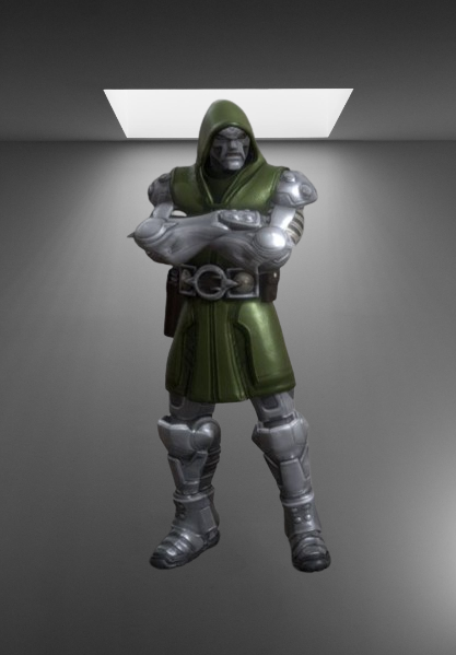 Doctor Doom Statue stl jpg