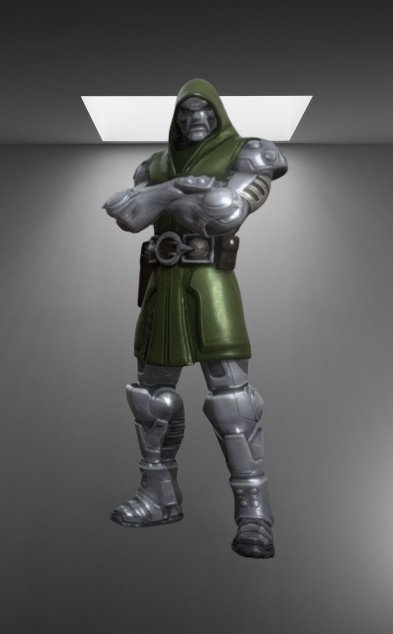 Doctor Doom Statue stl jpg