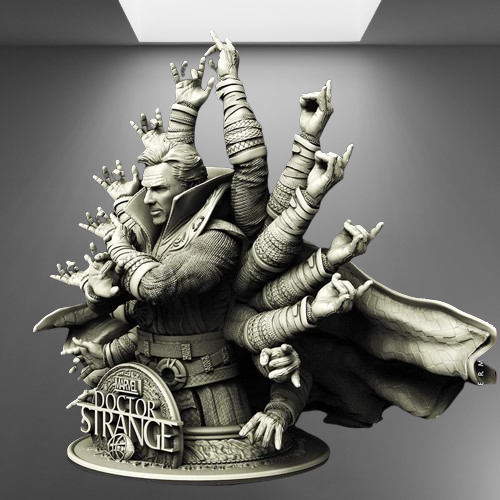 Doctor Strange Bust stl jpg