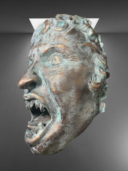 Doctor Who Weeping Angel Mask stl jpg