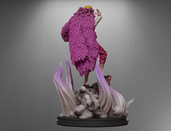 Fichier STL d'impression 3D Donquixote Doflamingo V2