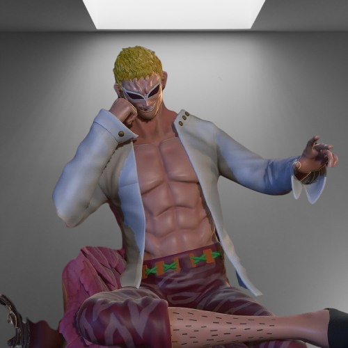 One Piece Donquixote Doflamingo stl jpg