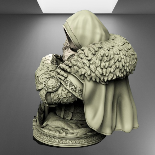 Dr. Doom Bust stl jpg