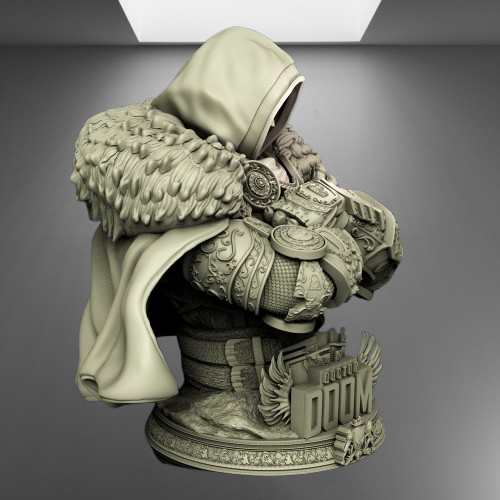 Dr. Doom Bust stl jpg