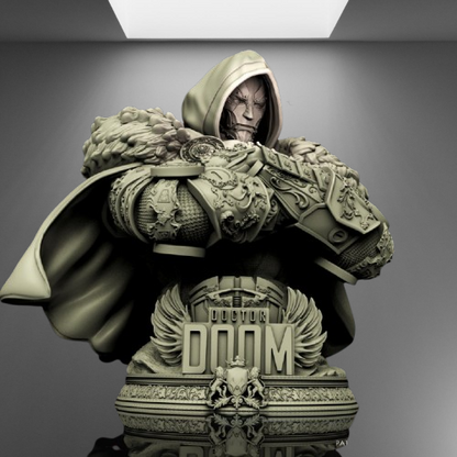 Dr. Doom Bust stl jpg