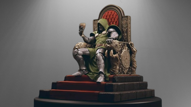 Dr. Doom Throne - Ultimate Marvel Villain stl jpg