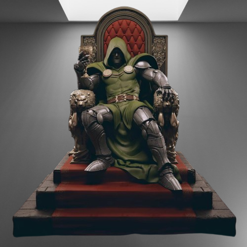 Dr. Doom Throne - Ultimate Marvel Villain stl jpg