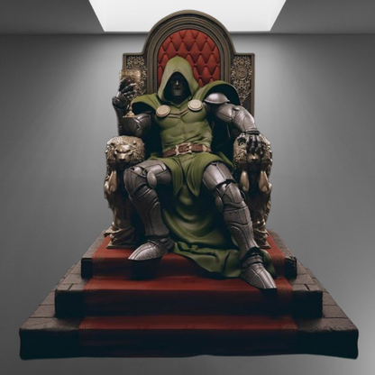 Dr. Doom Throne - Ultimate Marvel Villain stl jpg