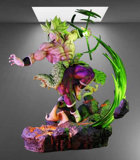 Dragon Ball Broly Super Saiyan stl jpg