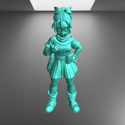 Dragon Ball Bulma stl jpg