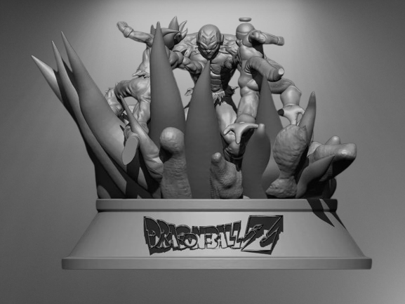 Dragon Ball Diorama stl jpg