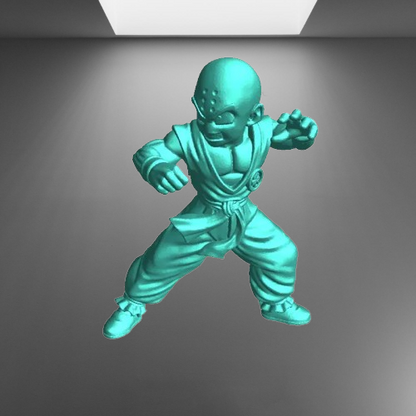 Dragon Ball Krillin 3D Printing STL File