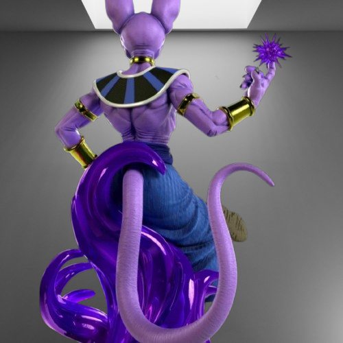 Dragon Ball Universe 7 Beerus, God of Destruction stl jpg