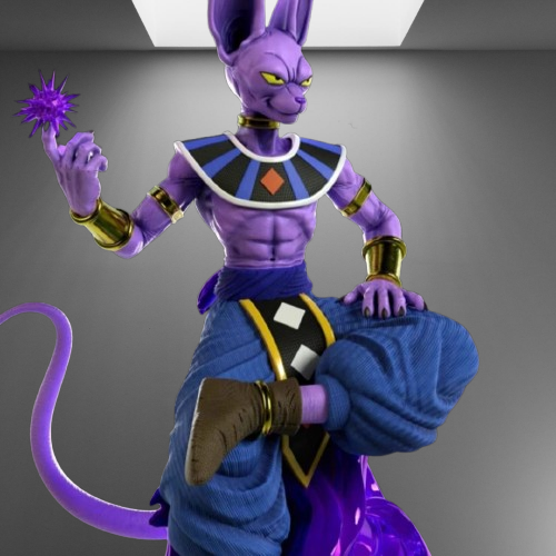 Dragon Ball Universe 7 Beerus, God of Destruction stl jpg