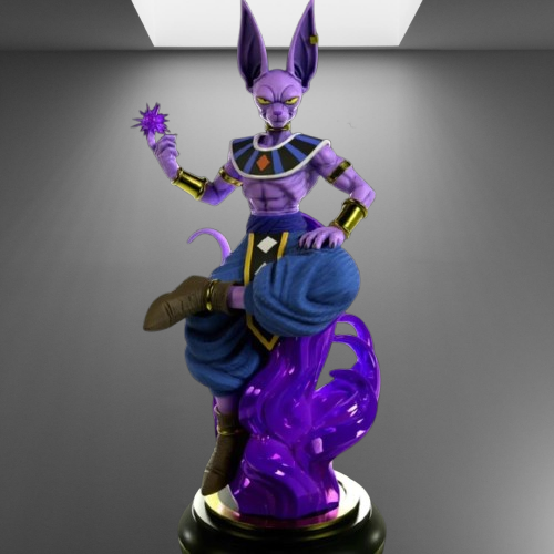 Dragon Ball Universe 7 Beerus, God of Destruction stl jpg