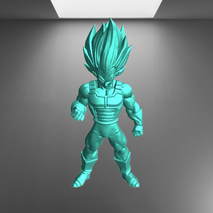 Dragon Ball Vegeta Super Saiyan stl jpg