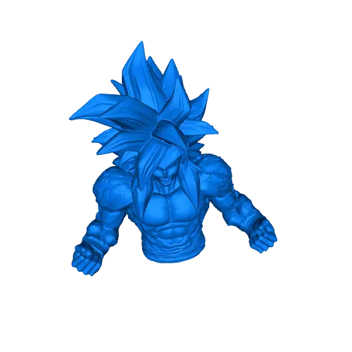 Dragon Ball Z Goku Super Saiyan 4 (SS4) stl jpg