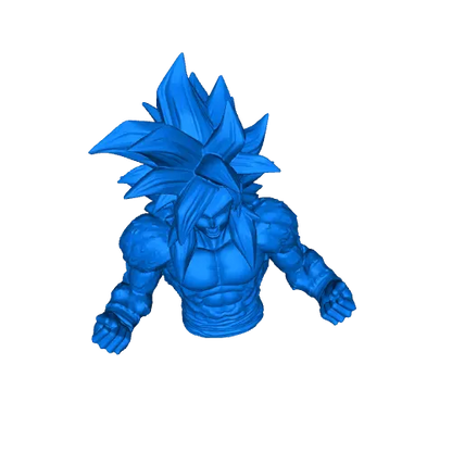 Dragon Ball Z Goku Super Saiyan 4 (SS4) stl jpg