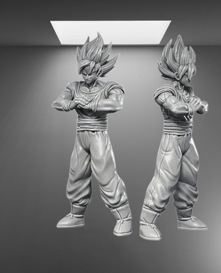 Dragon Ball Z Goku Super Saiyan stl jpg