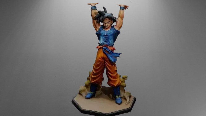 Dragon Ball Z Goku stl jpg