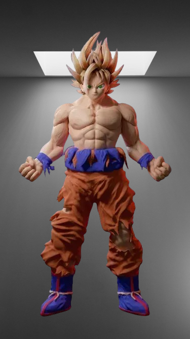 Dragon Ball Z Goku stl jpg