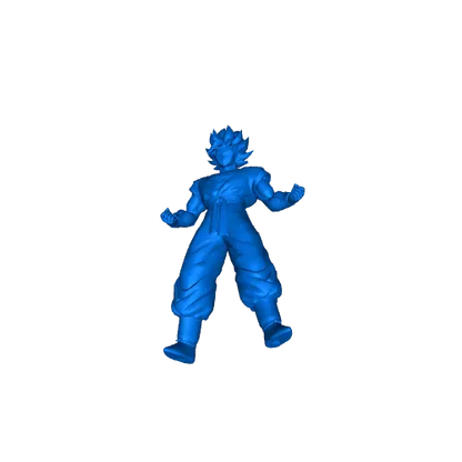 Dragon Ball Z Super Saiyan Goku stl jpg