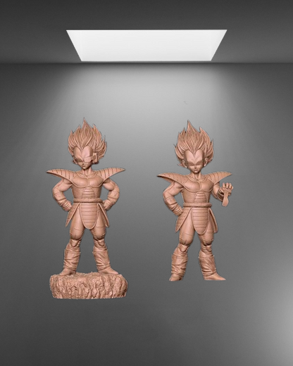 Dragon Ball Z Vegeta and Nappa stl jpg