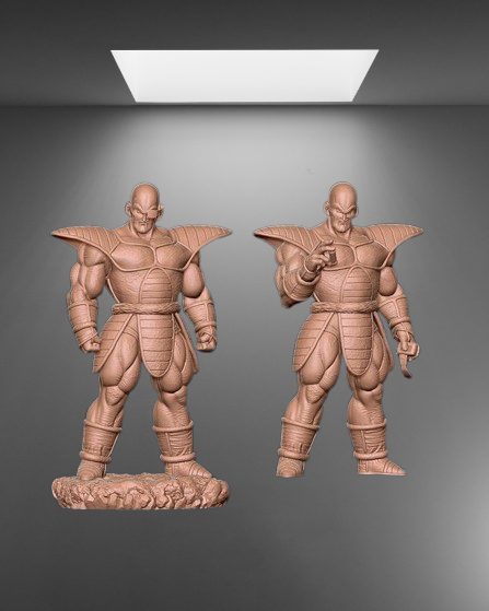 Dragon Ball Z Vegeta and Nappa stl jpg