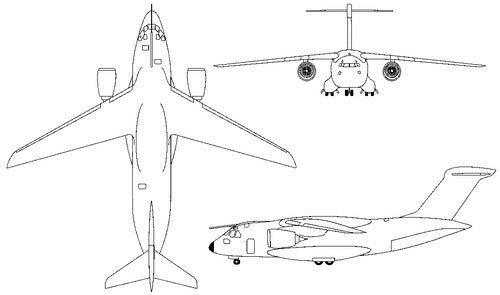 Embraer C/KC-390 Millennium stl jpg