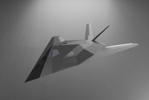 F-117 Nighthawk stl jpg