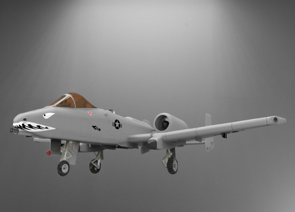 Fairchild Republic A-10 Thunderbolt II stl jpg