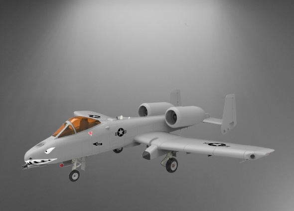 Fairchild Republic A-10 Thunderbolt II stl jpg