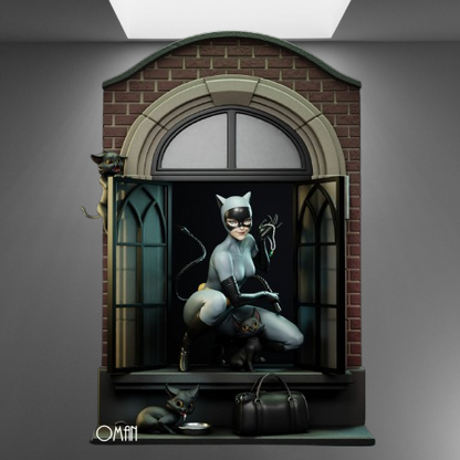 Feline Femme Fatale Catwoman stl jpg