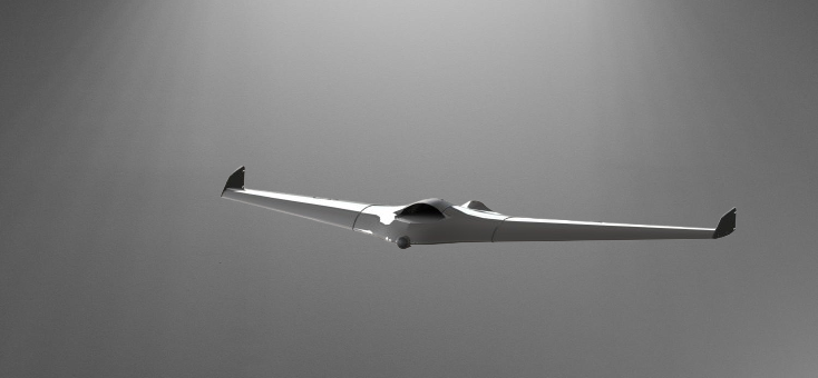 Fighter UAV RC Model Flying Wing stl jpg