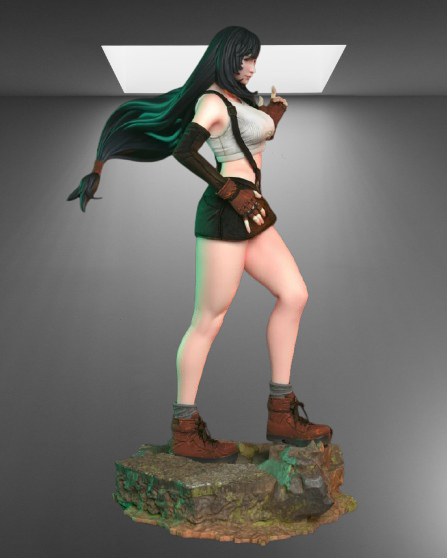 Final Fantasy VII Tifa Lockhart stl jpg