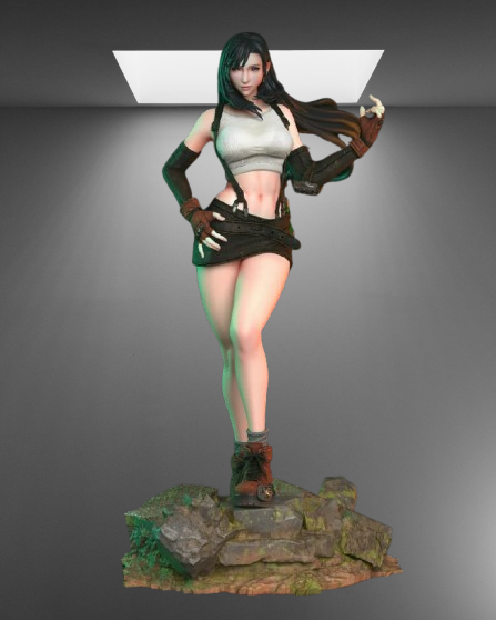 Final Fantasy VII Tifa Lockhart stl jpg