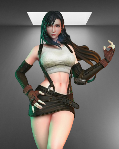 Final Fantasy VII Tifa Lockhart stl jpg