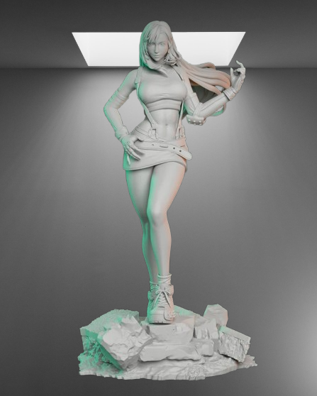 Final Fantasy VII Tifa Lockhart stl jpg