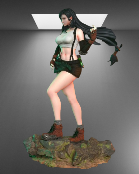 Final Fantasy VII Tifa Lockhart stl jpg