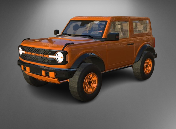 Ford Bronco 2021 stl jpg