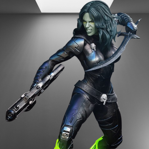 Gamora - Guardians of the Galaxy stl jpg