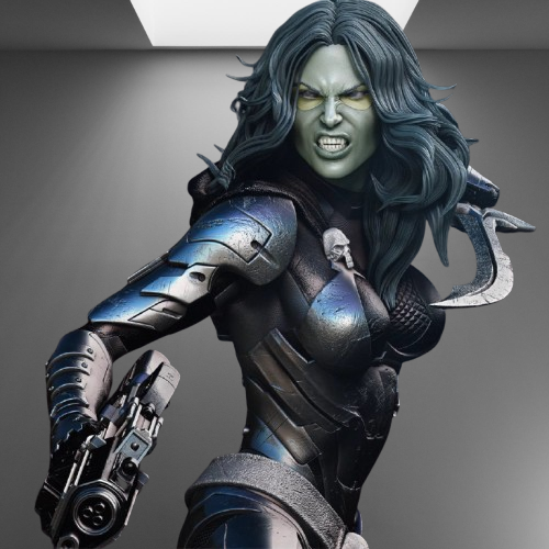 Gamora - Guardians of the Galaxy stl jpg