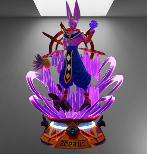 God of Destruction Beerus stl jpg