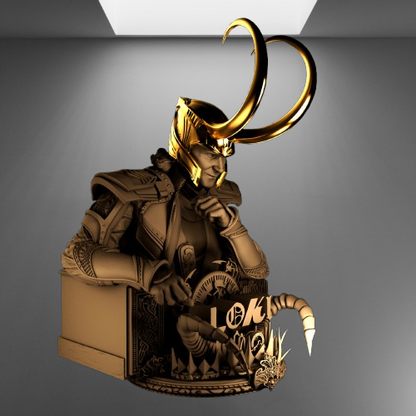 God of Mischief Loki stl jpg