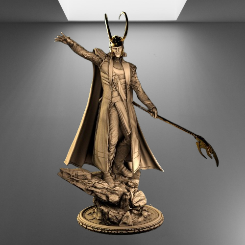 God of Mischief Loki stl jpg