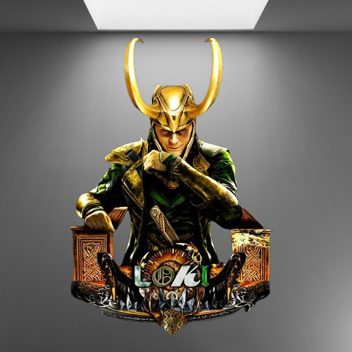 God of Mischief Loki stl jpg