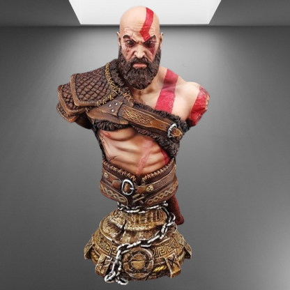 God of War Kratos Bust stl jpg