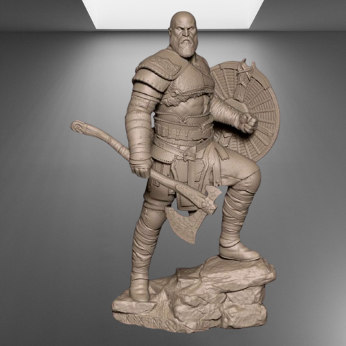 God of War Kratos stl jpg